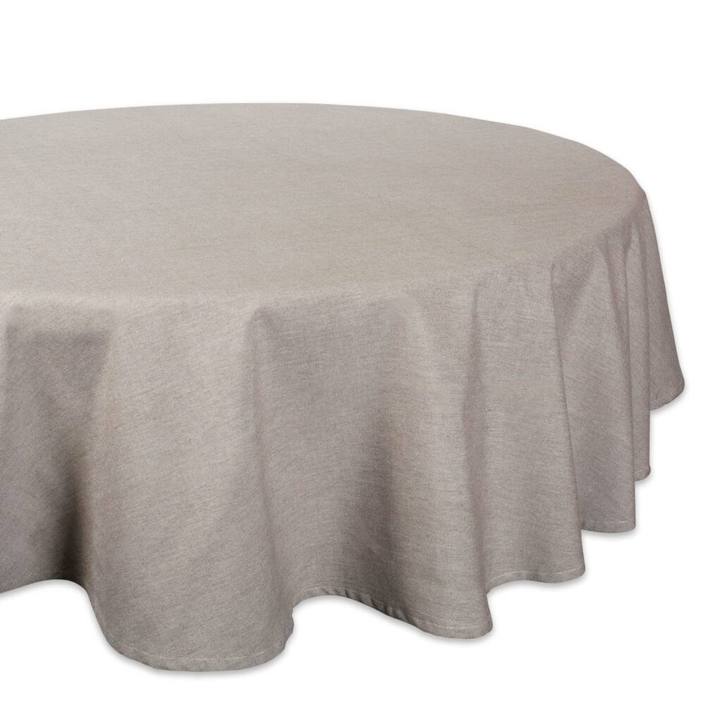 Solid Chambray Tablecloth Michaels, 70 Round Silver Tablecloths